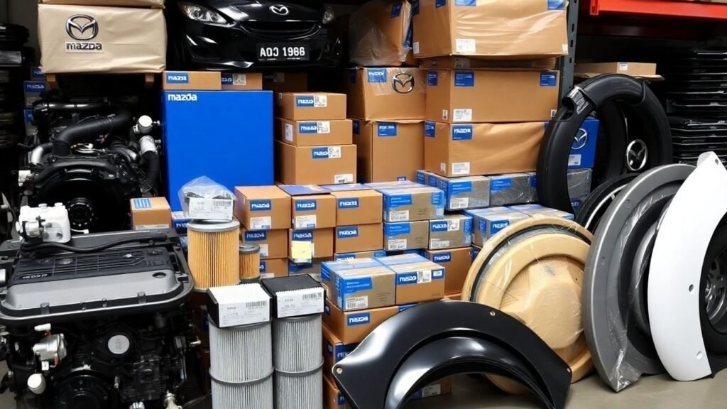 Genuine Mazda spare parts available across Australia.