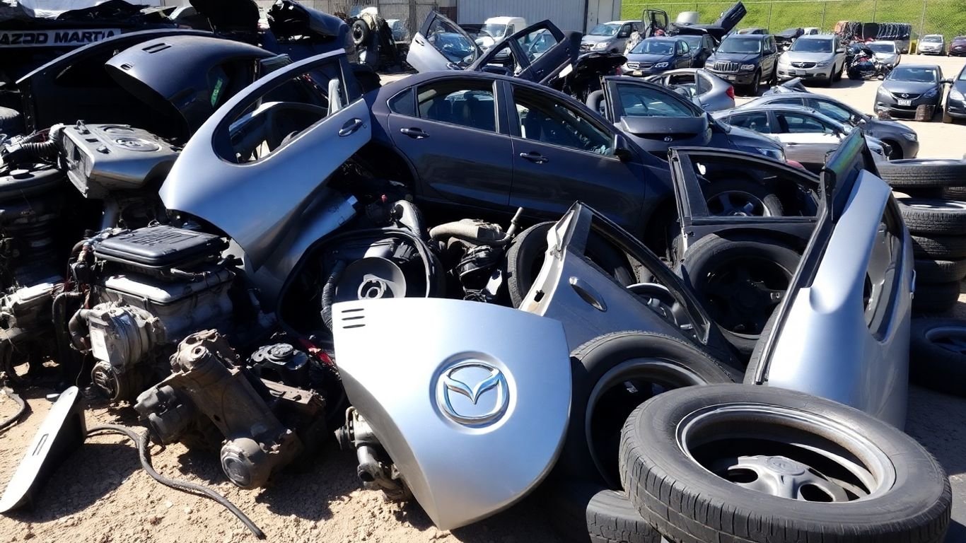 Find Top Mazda Wreckers in Victoria for Used Parts and Cash
