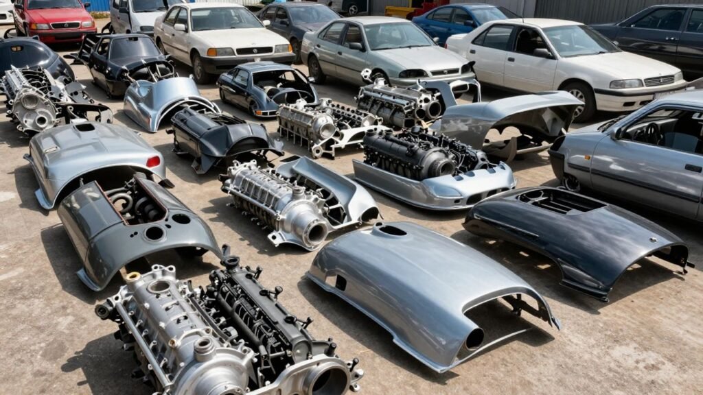 Mazda parts at Darwin Wreckers