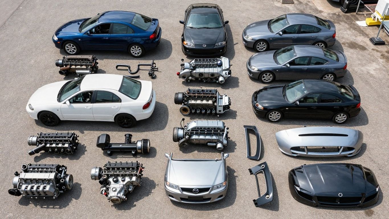 Nationwide Shipping: Find Mazda Wreckers from Perth for Your Parts Needs